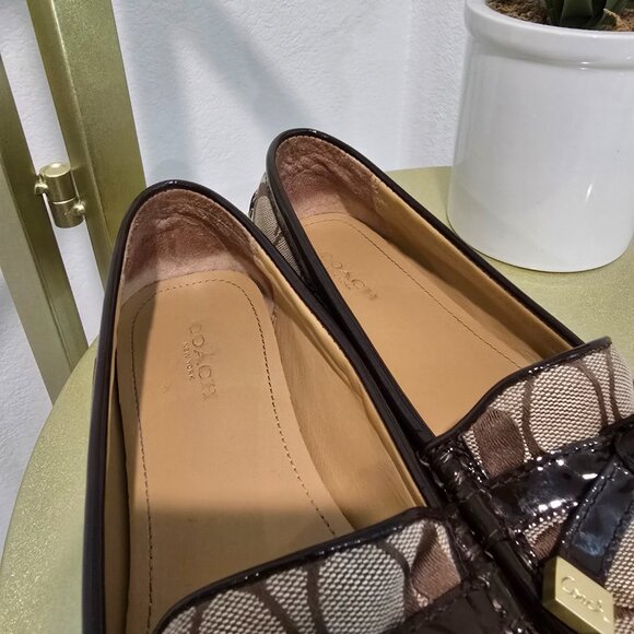 Coach Signature Loafers - Picture 3 of 7